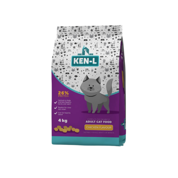 Ken-L adult cat food 4kg