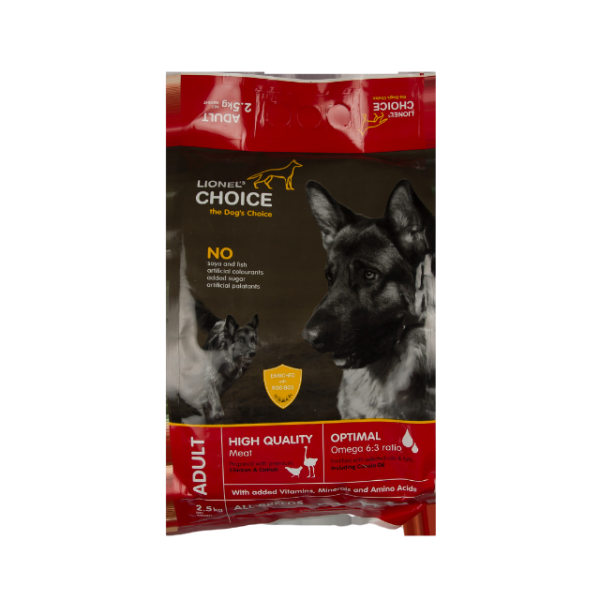 Lionel's Choice Adult dog food 2.5kg