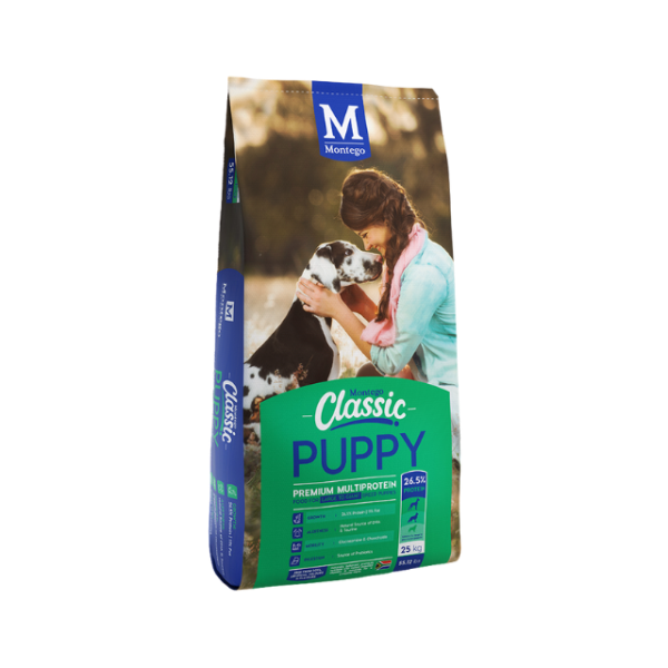 Montego Classic Puppy large food 25kg
