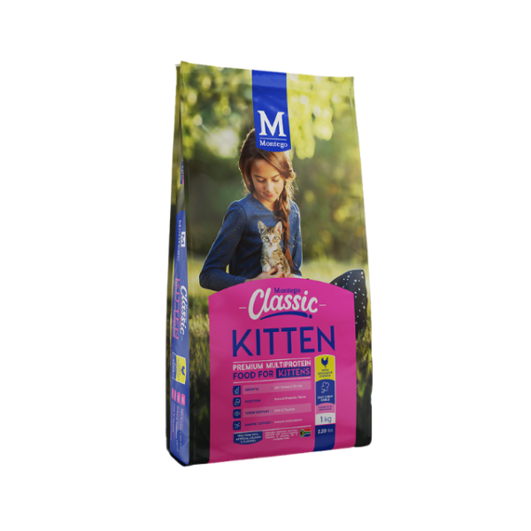 Montego kitten food 1kg