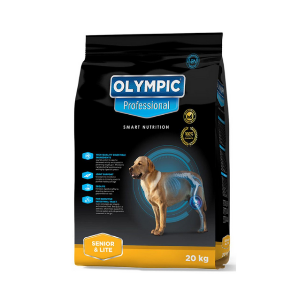 Olympic Senior & Lite dog food 20kg