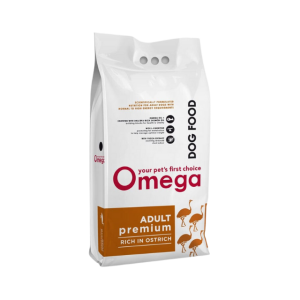 Omega Adult Premium Ostrich 20kg