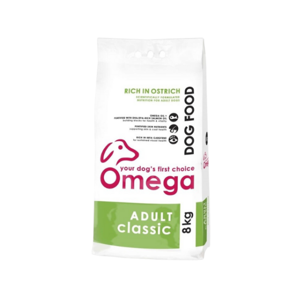 Omega Classic Adult dog food 8kg