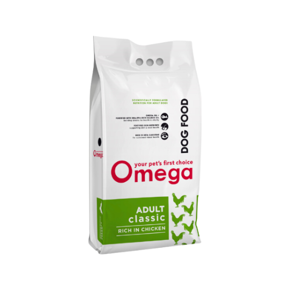 Omega Classic Chicken Adult dog food 20kg
