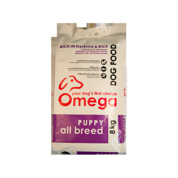 Omega Puppy dog food 8kg