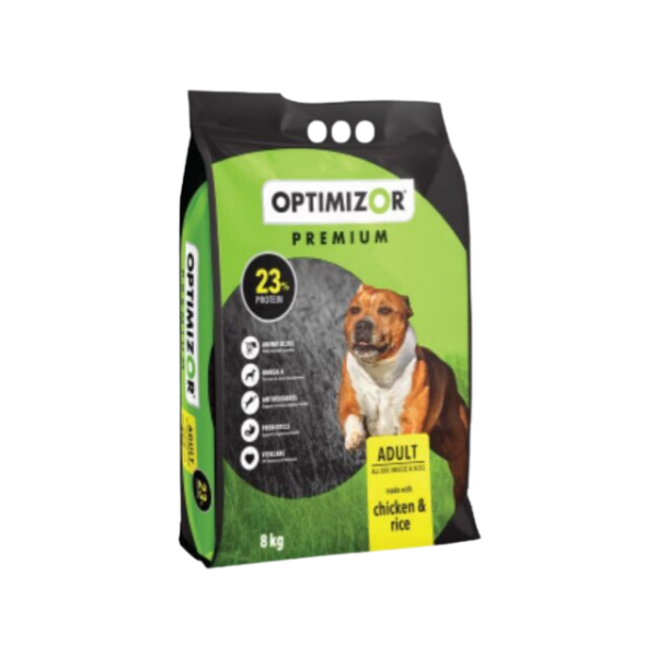 Optimizor Premium Adult dog food 8kg