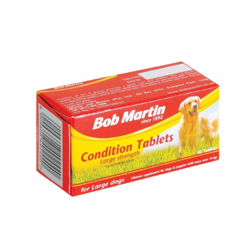 Bob Martin condition tablets large strength for large dogs
