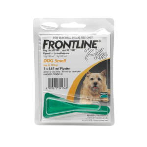 Frontline Plus Drops Small Dog  0-10KG