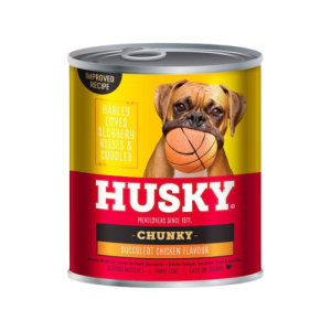 Husky Wet Dog Food Chunky Chicken 6X775g