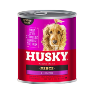 Husky Wet Dog Food Mince Beef 6X775g