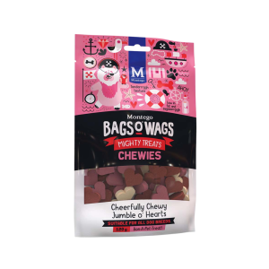 Montego Chewies Hearts Mix 120G