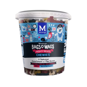 Montego Chewies Mini Bone Sticks Tub 500G