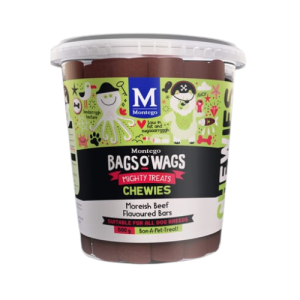 Montego Chewies Beef Bars Tub 500G
