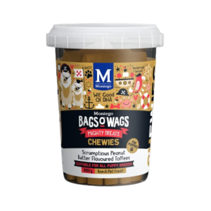 Montego Chewies Puppy Toffee Chews Tub 350G