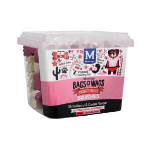 Montego Squishies Strawberry & Cream Milk Tub 500G