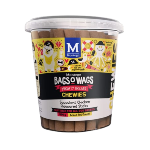 Montego Chewies Chicken Sticks Tub 500G