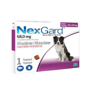 NexGard Large Dogs 10.1-25kg 1 Tablet Single Dose