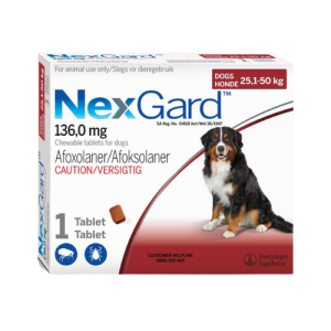 NexGard X Large Dogs 25.1-50kg 1 Tablet Single Dose