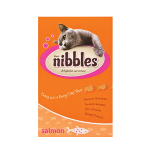 Nibbles Crunchy Biscuits For Cats Salmon 250g