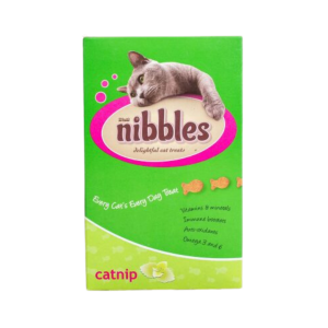 Nibbles Crunchy Biscuits For Cats Catnip 250g