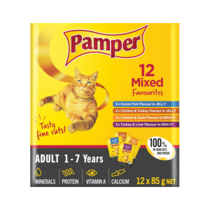 Pamper M/Pack Mixed Flavors 12X85g