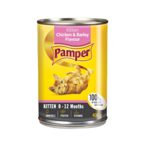 Pamper Tin Kitten 400g