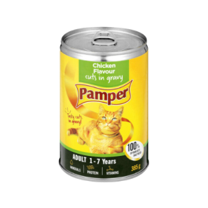 Pampers Tins Adult Chunks in Gravy Chicken 12X385g
