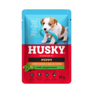 Husky Sachets Puppy Chicken 36 X 85g